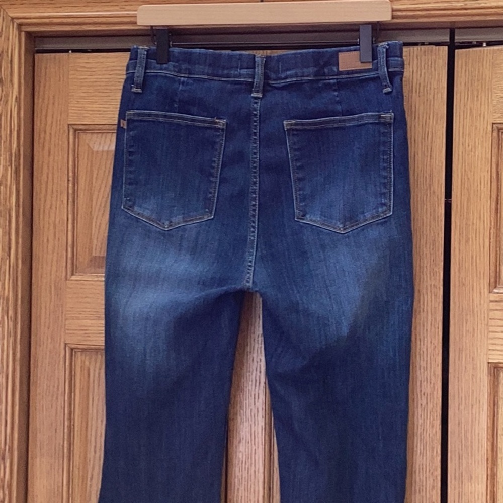 Judy Blue pull on super flare denim blue jeans - Picture 6 of 16
